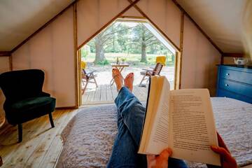 Фото номера Роскошный лодж Люкс-шатры Killarney Glamping at the Grove, Suites and Lodges г. Килларни 12