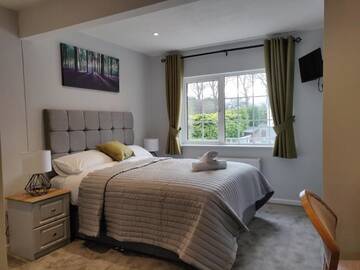 Фото номера Двухместный номер с 1 кроватью Отели типа «постель и завтрак» Slieve Bloom Manor Eco Bed &amp; Breakfast г. Килларни 12